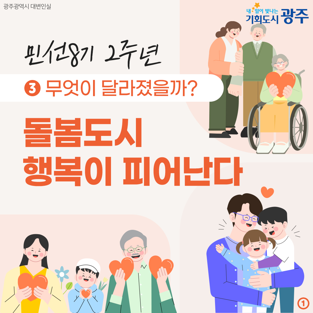 민선8기 2주년 ③무엇이 달라졌을까? 돌봄도시 행복이 피어난다_1