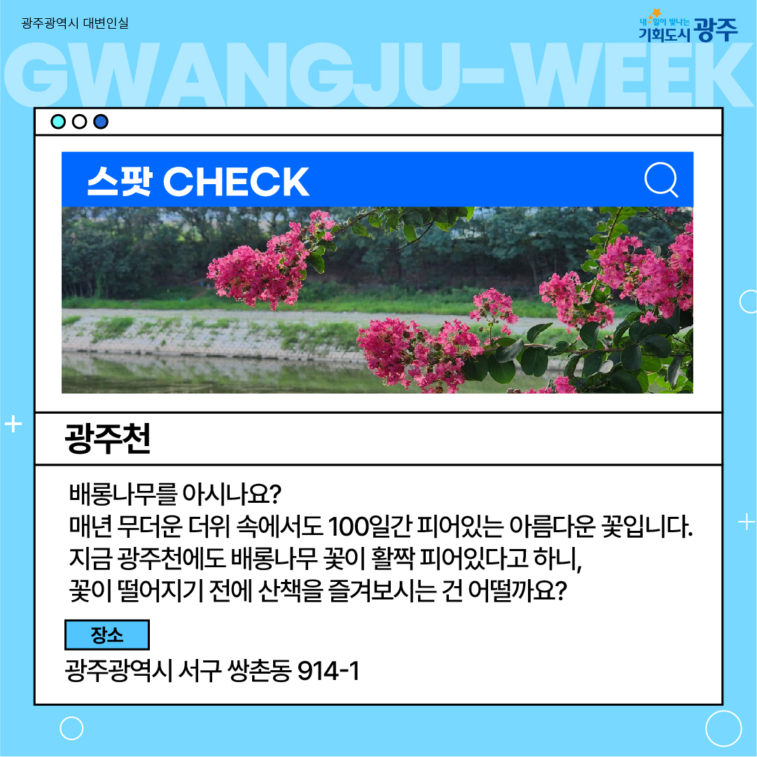 이번 주 광주에는 어떤 소식이? Gwangju Week 8월 4주 차_2
