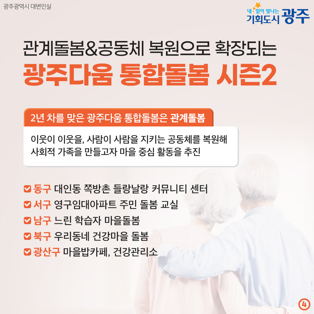 민선8기 2주년 ③무엇이 달라졌을까? 돌봄도시 행복이 피어난다_4