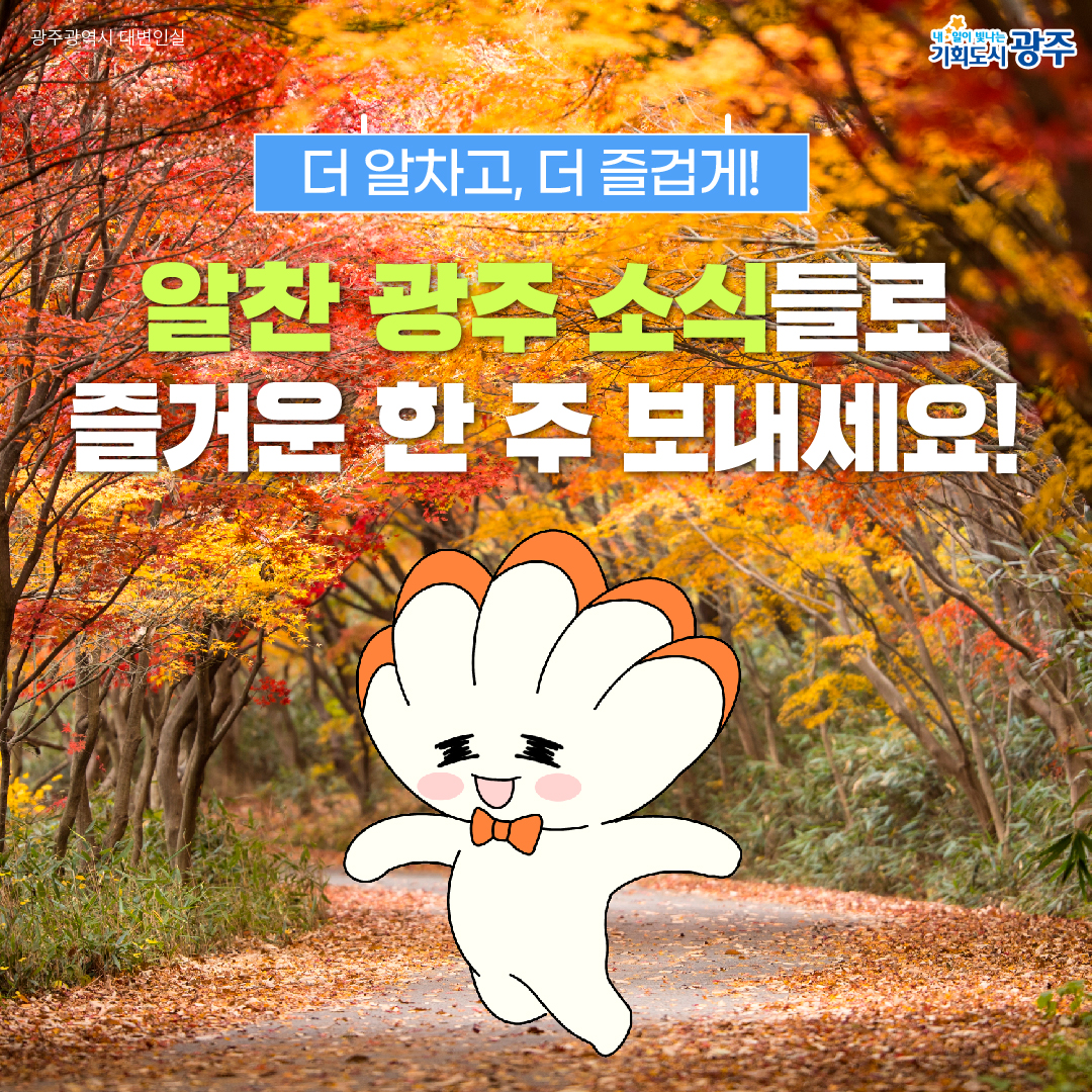 GWANGJU WEEK 이번 주 광주에는 어떤 소식이? #11월3주차 #광주FC #단풍스팟_10