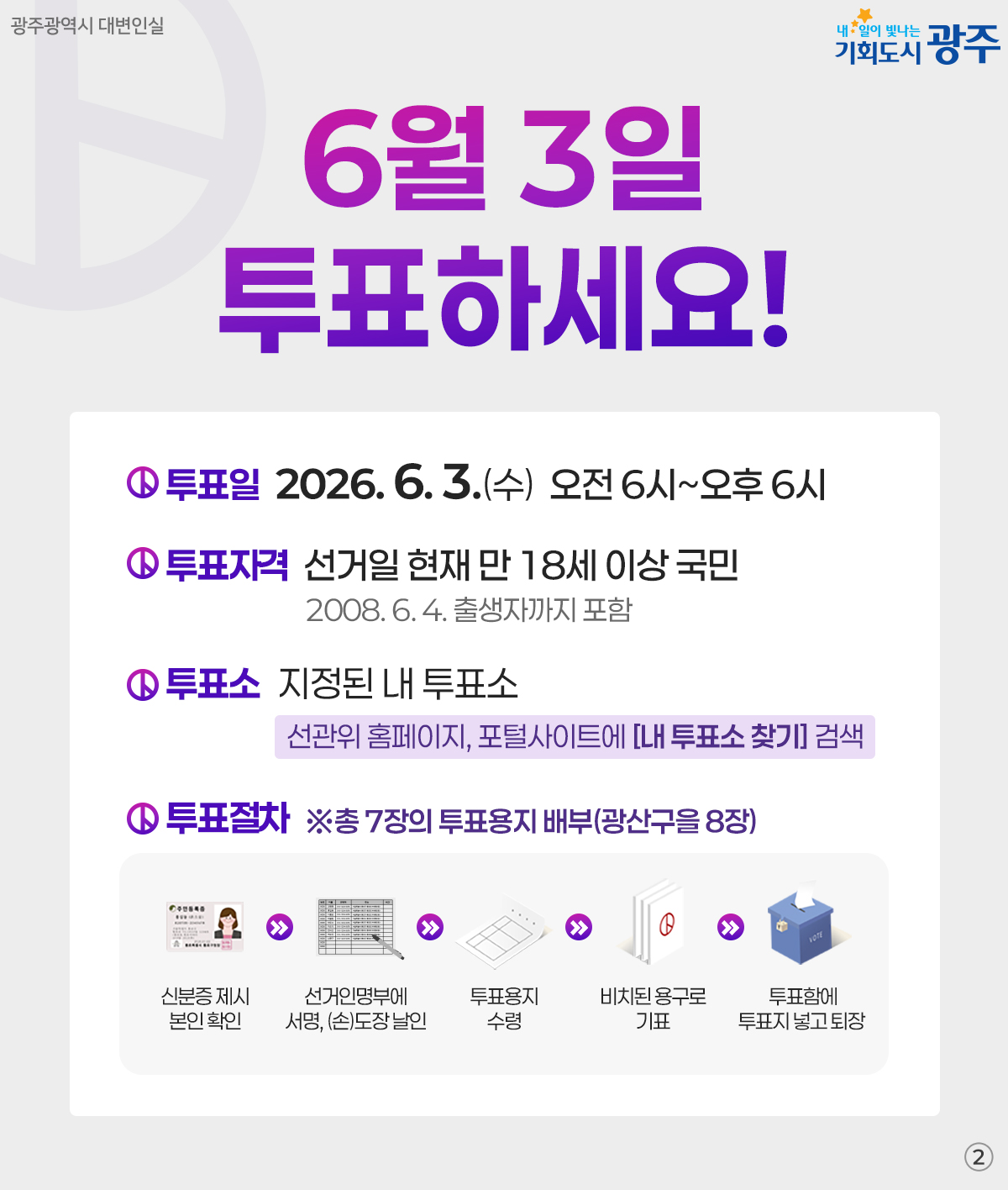 전남광주통합특별시장을 뽑는 첫 선거! 제9회 전국동시지방선거 한눈에 보기_2