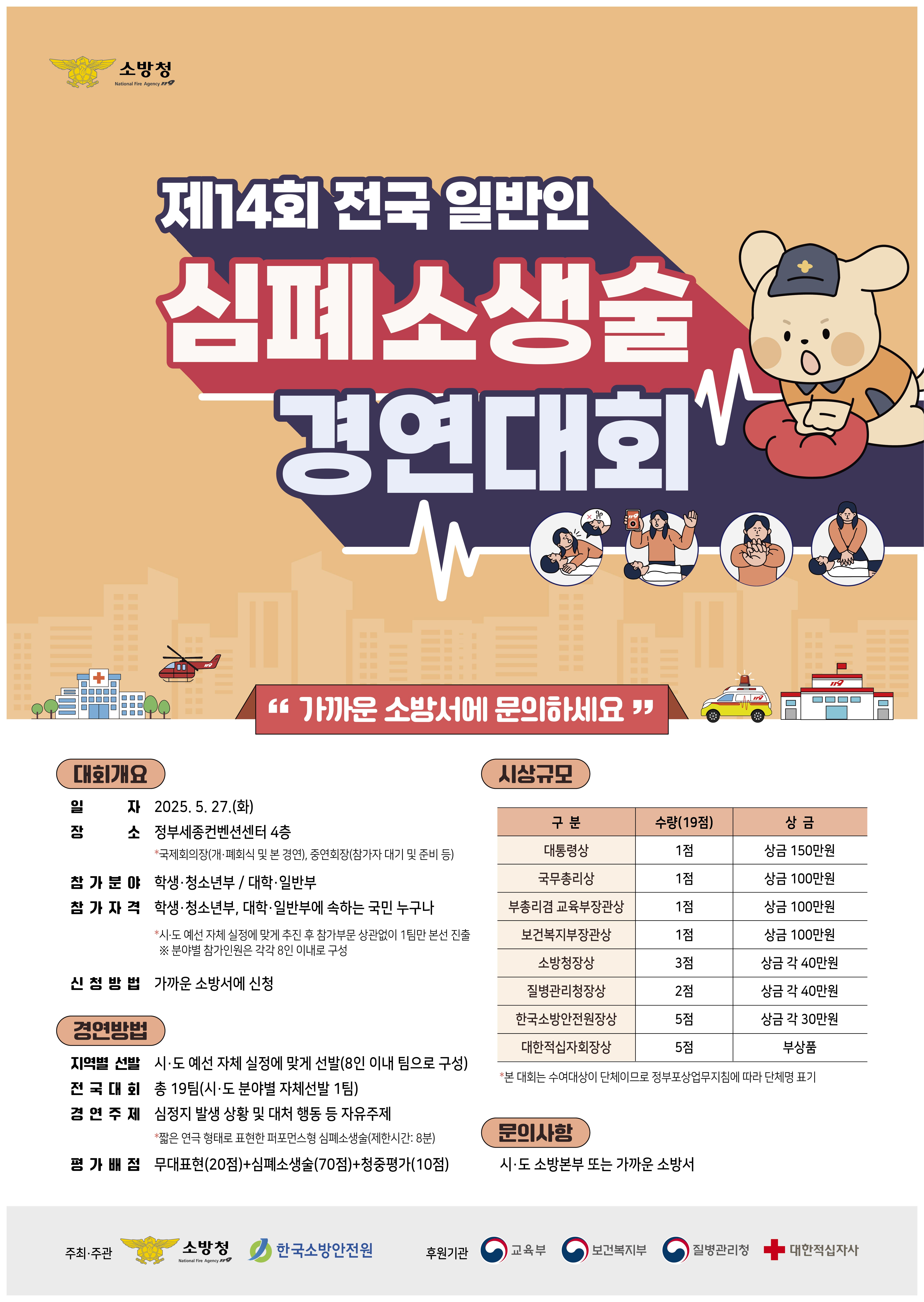 제14회 전국 일반인 심폐소생술 경연대회