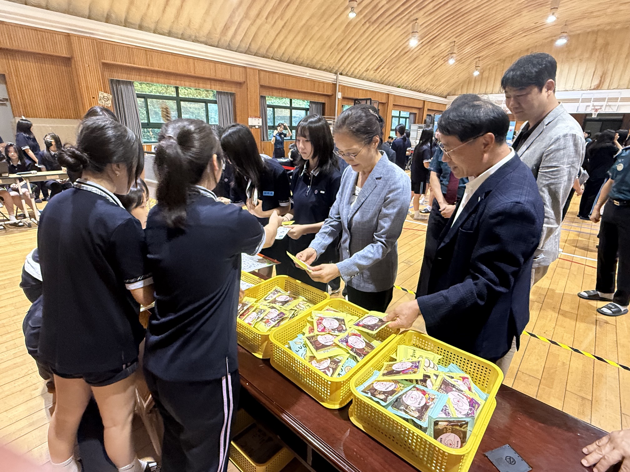 ('26.7.8.)광주동신여중『투게더 폴(POL) 데이』행사 참석