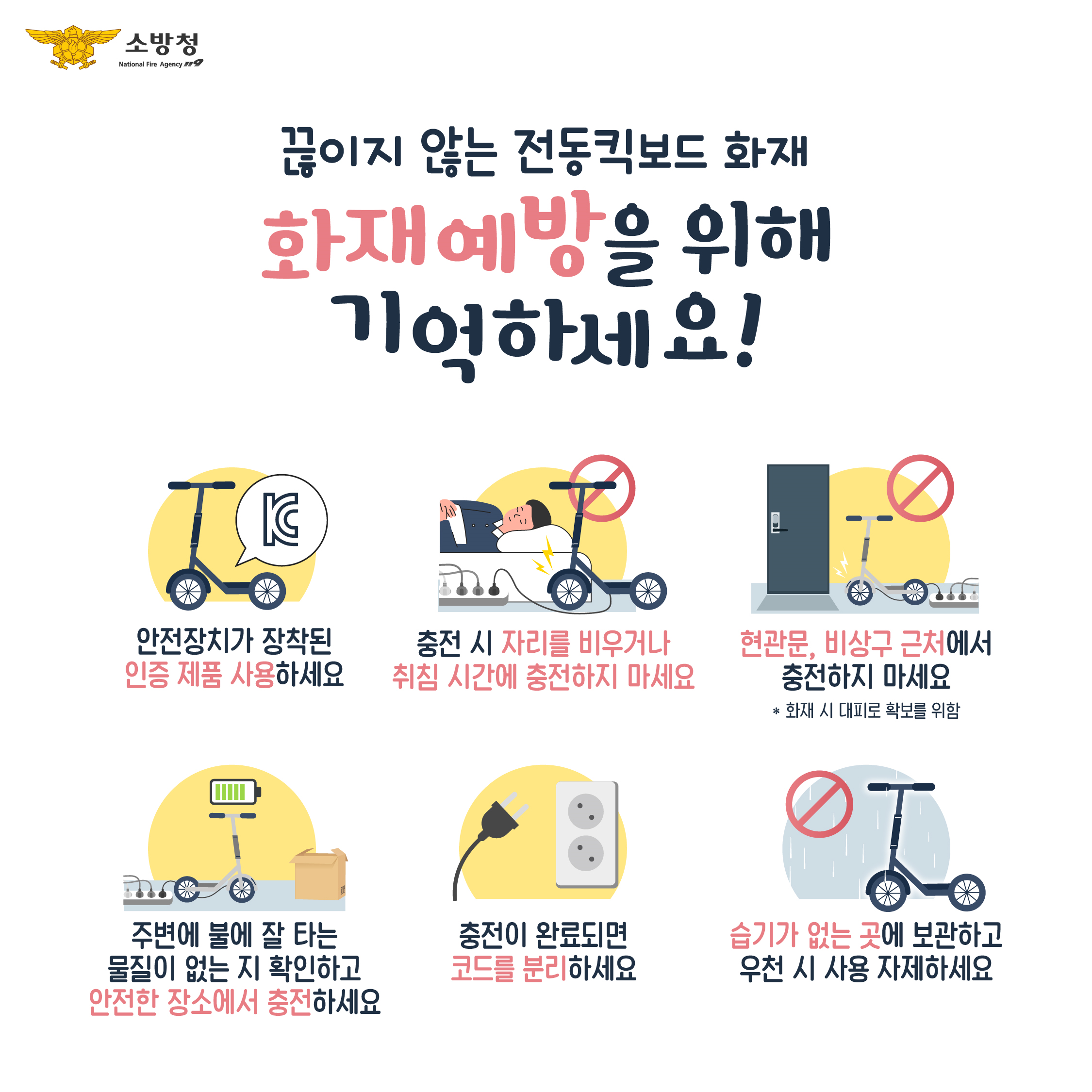 리튬이온배터리 화재예방수칙