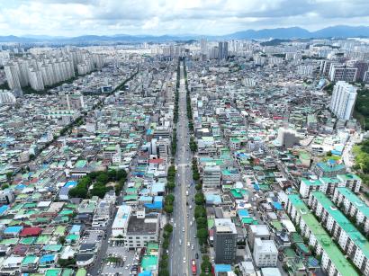 서구 화정동, 남구 월산동