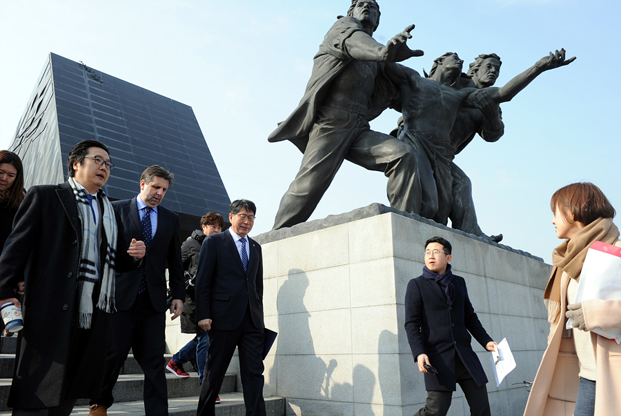 마크 리퍼트 주한미국대사 광주방문