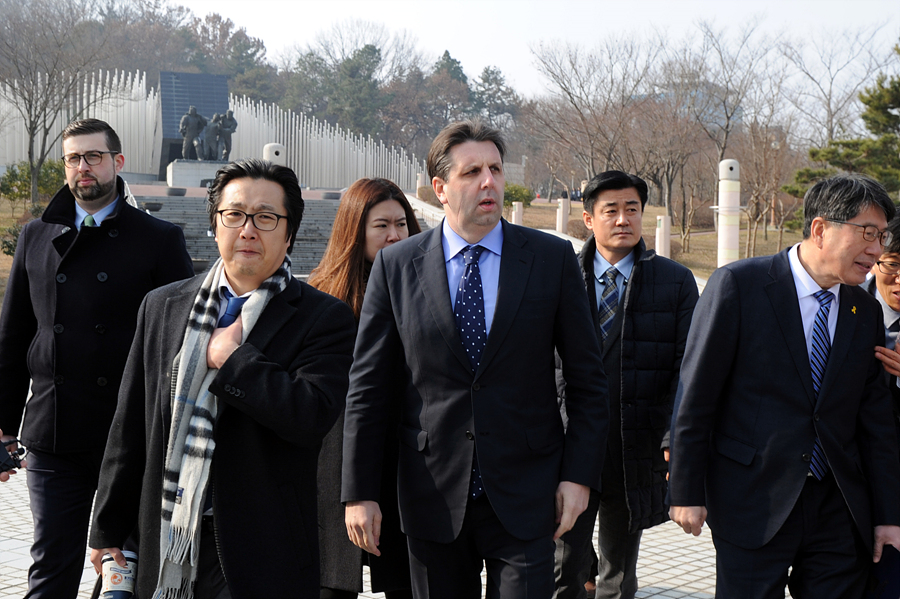 마크 리퍼트 주한미국대사 광주방문
