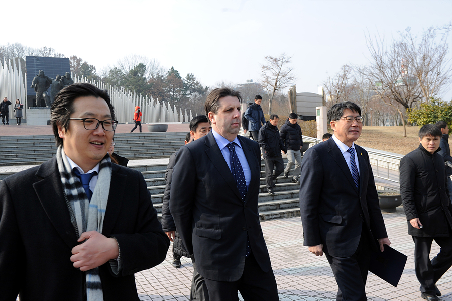 마크 리퍼트 주한미국대사 광주방문