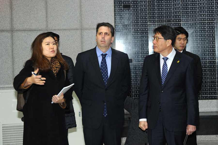 마크 리퍼트 주한미국대사 광주방문