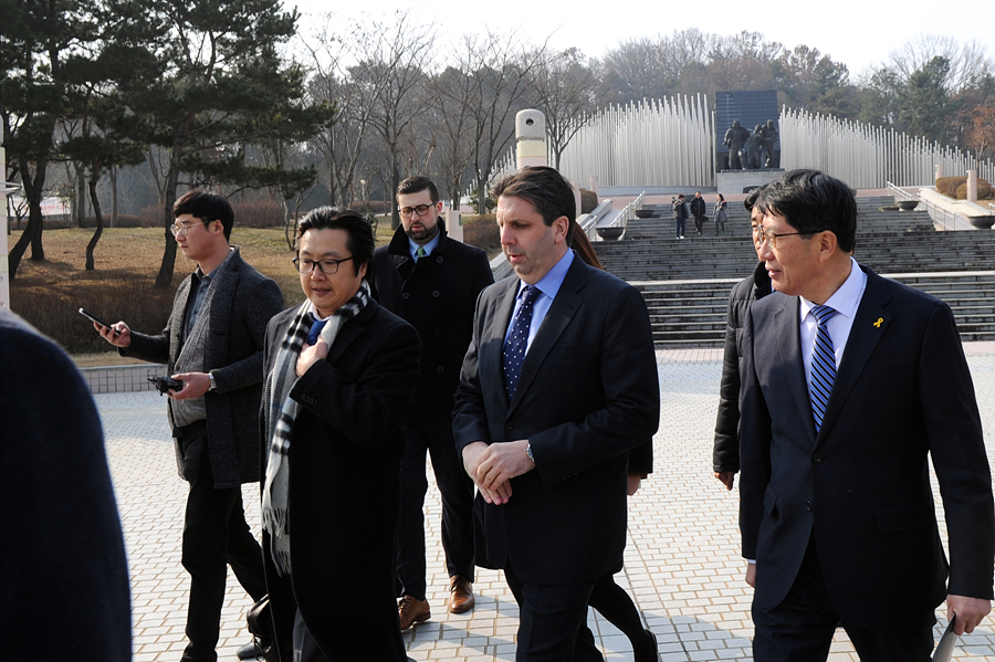 마크 리퍼트 주한미국대사 광주방문
