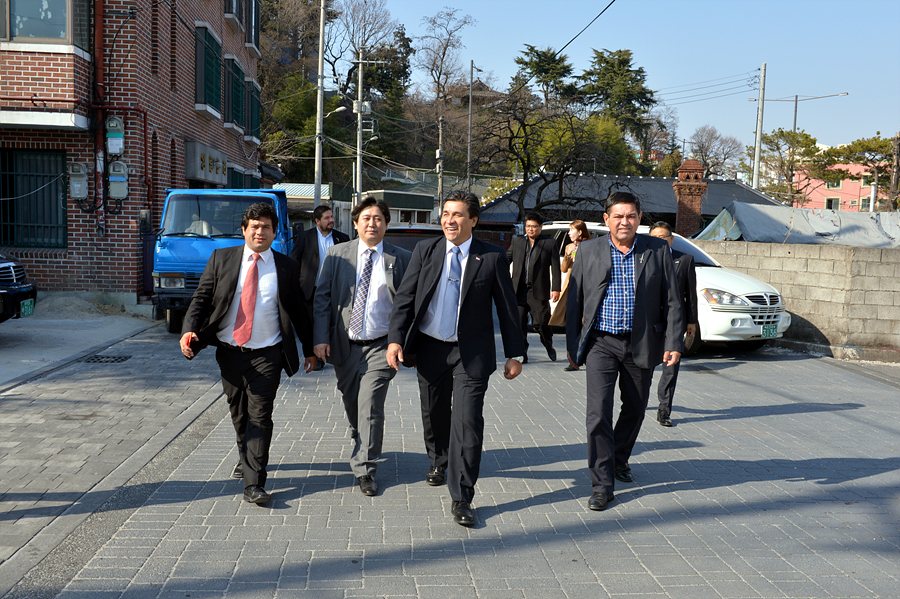 파라과이 센트럴주지사 일행 양림동 역사문화마을