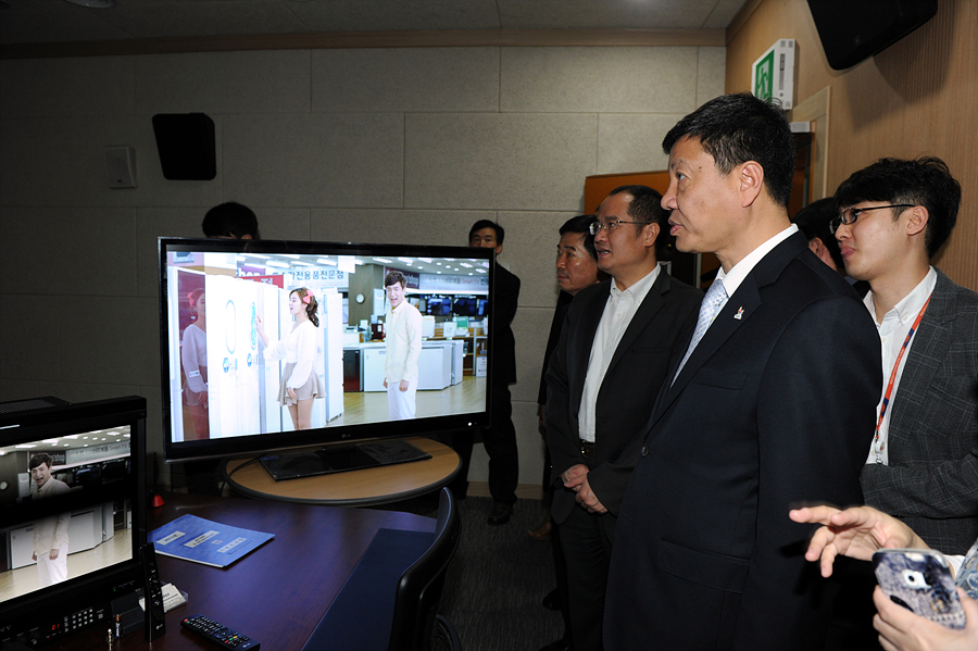 중국 광저우시장 일행 CGI센터 방문