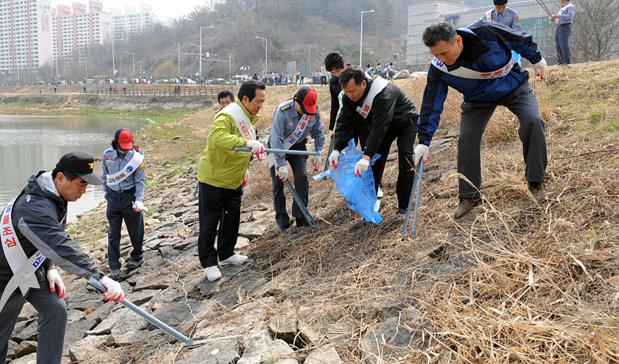 의용소방대 자연보호 활동