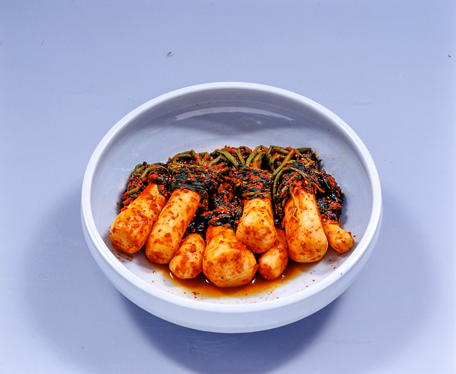 고증김치 총각김치