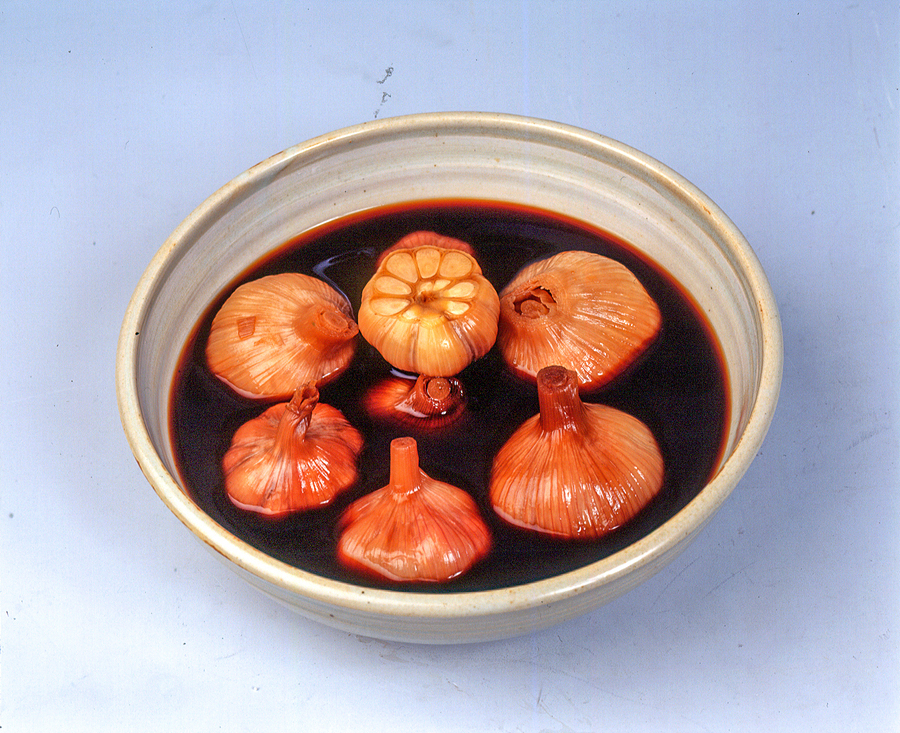 고증김치 마늘장아찌