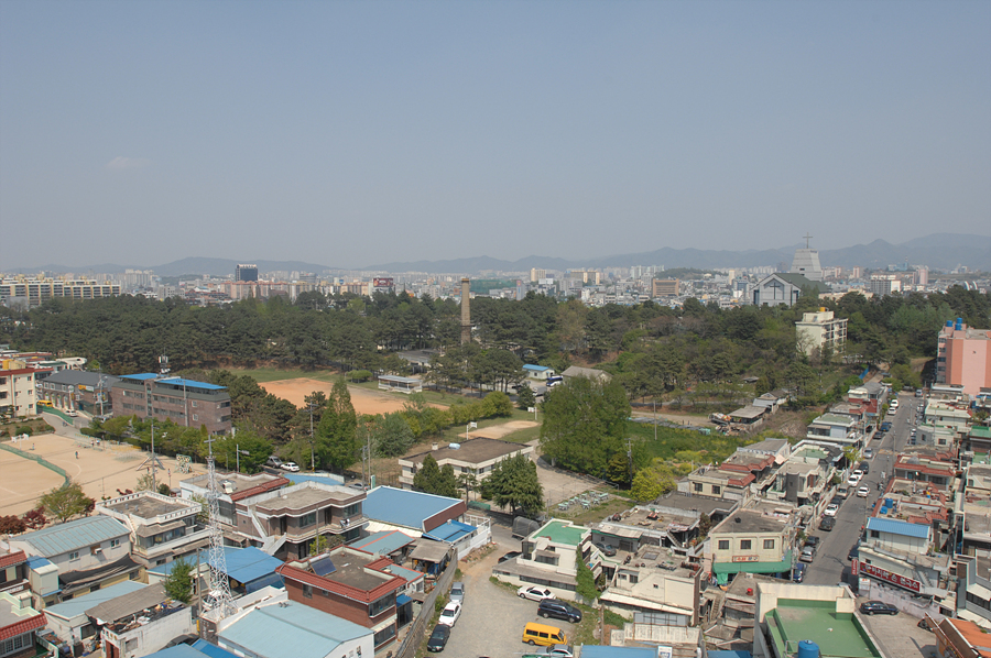 국군통합병원 터 전경