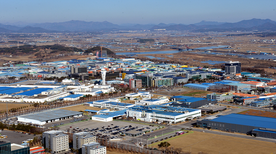 광주첨단과학국가산업단지 항공촬영