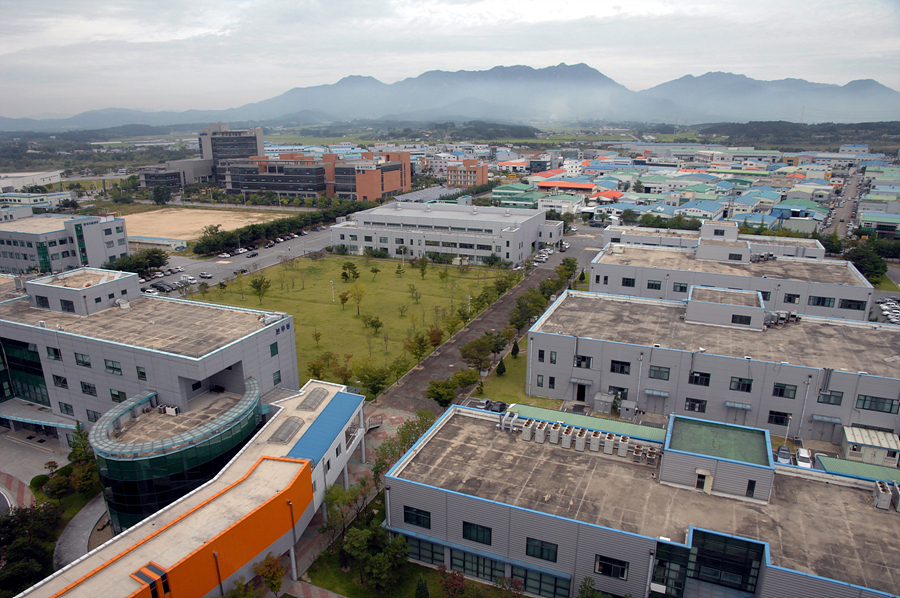 광주첨단과학국가산업단지 항공촬영