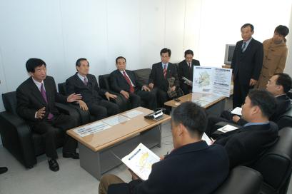호남고속철 분기역 충북오송관철 홍보방문단 기자실방문