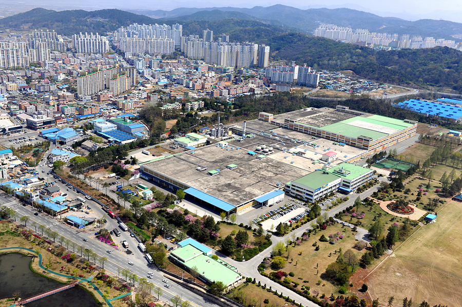 본촌산업단지내 양산동 KTG 광주제조창