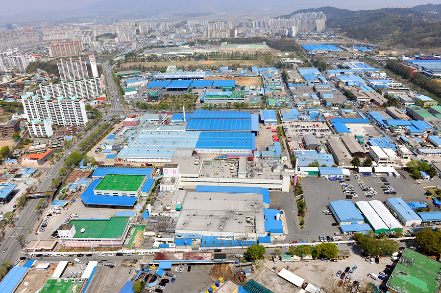 본촌산업단지 전경