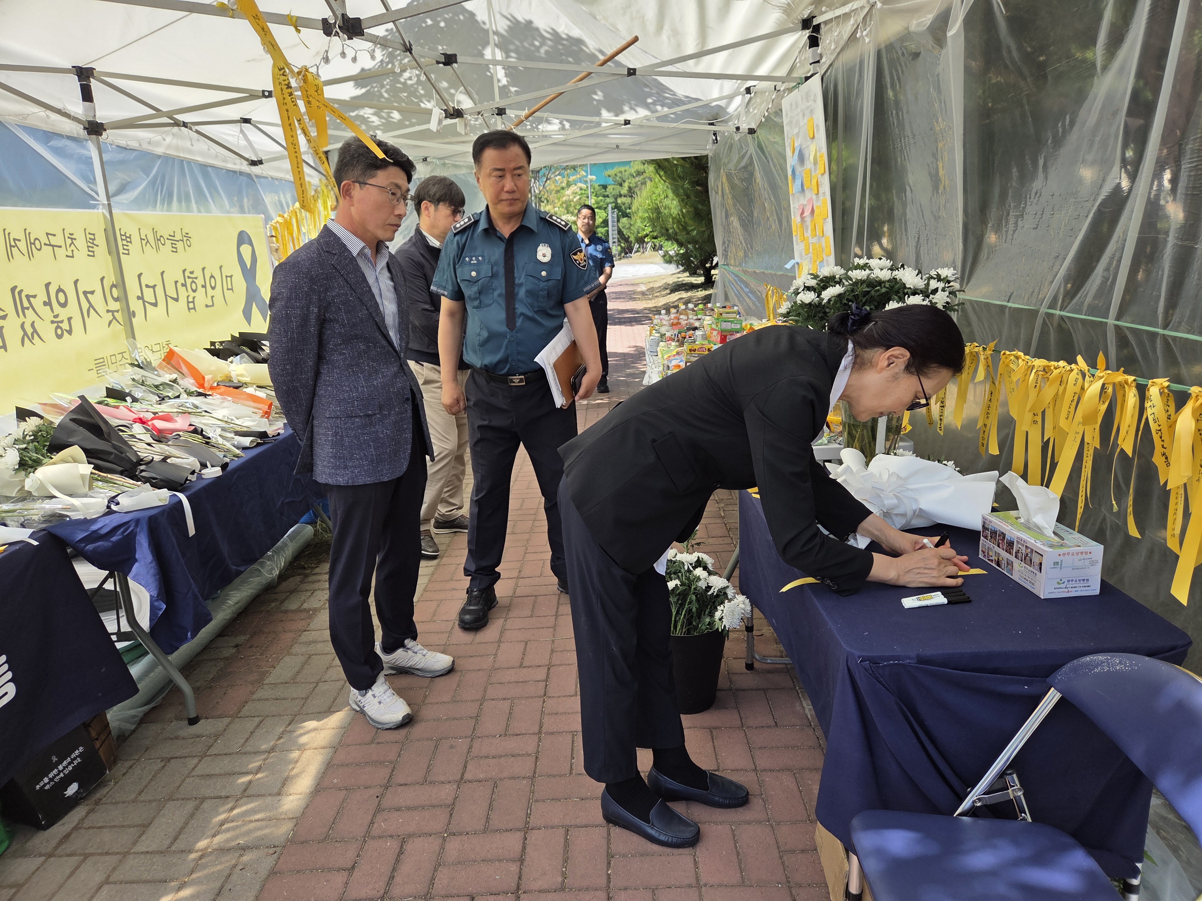 (’26. 5. 15.) 광주 여고생 피살 사건, 자치경찰위원장 현장 점검