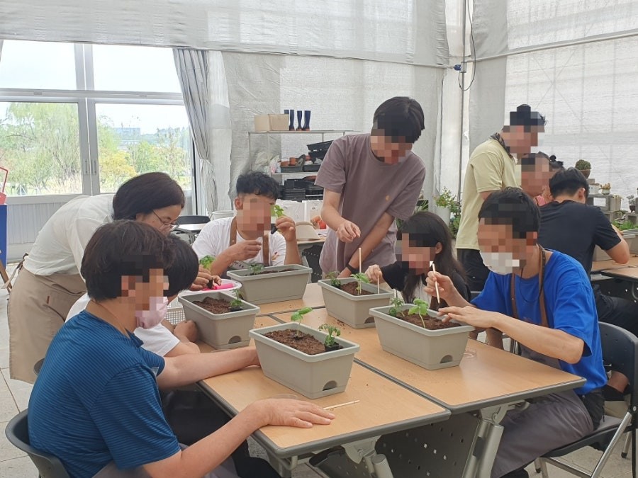 [09.15] 광주농기센터, 발달장애인 치유농업 프로그램 운영