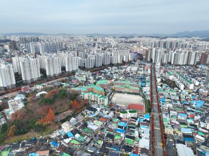 동구 산수동, 계림동, 풍향동