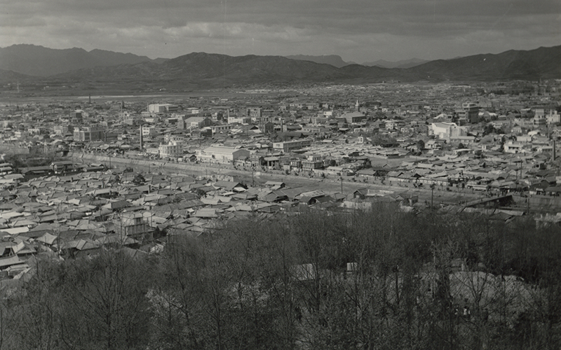 1967 광주 시가지